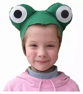 Čepička vhodná pro děti od 3 let Žába
