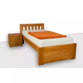 Klasická jednolůžková postel masiv MILA
