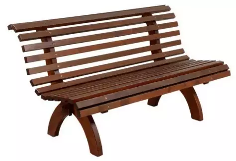 Praktická a pohodlná lavička zahradní - šířky 160 cm
