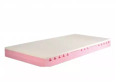 Kombinovaná matrace ze studené pěny a latexové desky, střední tuhost