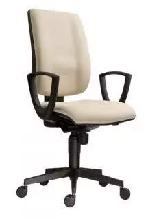 Kancelářská židle s vysokým kvadratickým opěrákem Adéla