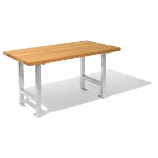 Kvalitní venkovní kovový stůl o hmotnosti 35 kg MARTA
