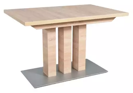 Kuchyňský jídelní stůl pevný nebo s rozkladem na noze a podnoži A2