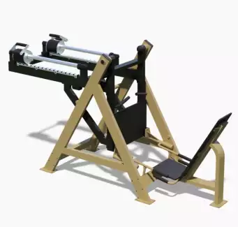 Venkovní fitness stroj LEG PRESS z kvalitní ocelové konstrukce