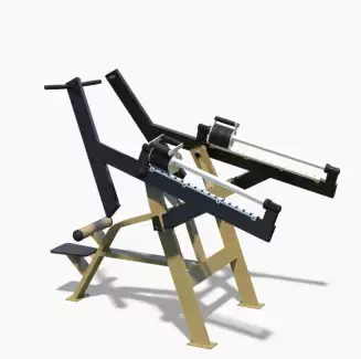 Venkovní fitness stroj PŘITAHOVAČ pro rozvoj a posílení svalů