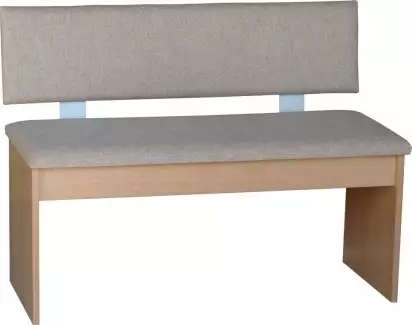 Jednoduchá rovná lavice Larisa bez úložného prostoru