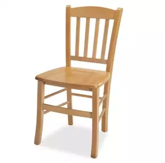 Masivní celodřevěná židle z masivu Stanislav