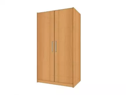 Skříň kombinovaná z lamina šířka 100 cm a hloubka 60 cm Dita 2