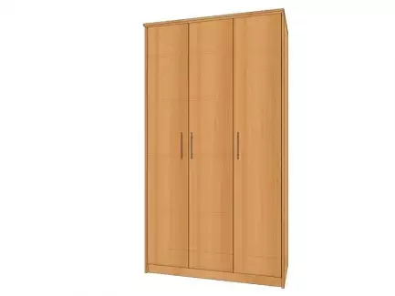 Kombinovaná skříň verze 2 šířky 120 cm a výšky 220 cm Nina 3