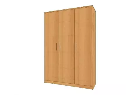 Kombinovaná skříň verze 2 šířky 150 cm a výšky 220 cm Nina 4