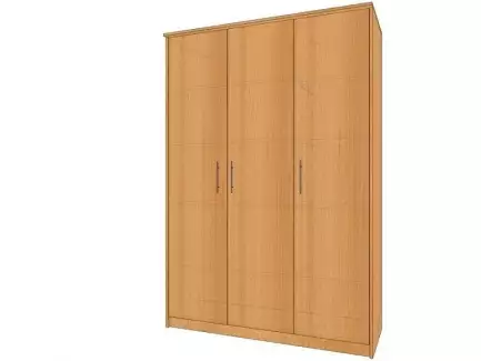 Policová skříň šířky 150 cm a výšky 200 cm Nina 4