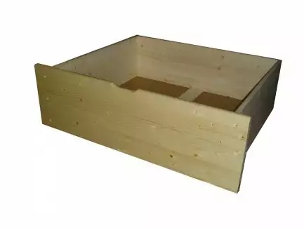 Zásuvka pod postel šíře 160 cm z masivu - SKLADEM