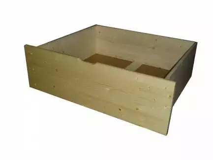 Zásuvka pod postel šíře 198 cm z masivu - SKLADEM