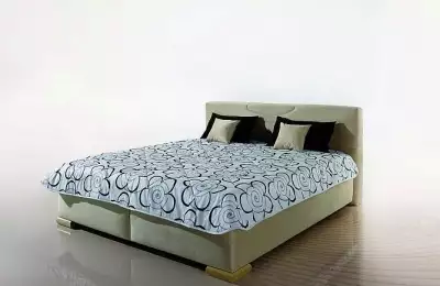 Luxusní manželská postel zvýšená 55 cm Albert