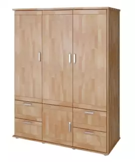 Skříň z bukového masivu trojdílná Springfield