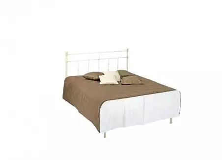 Klasická  jednolůžková kovová postel ve verzi kanape Amélie