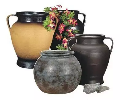 Keramická zahradní váza o hmotnosti 24,6 kg Amfora