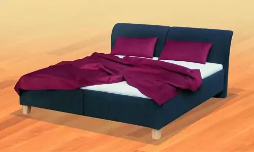 Čalouněná postel s vyšší nosností 130 kg ANDREJ