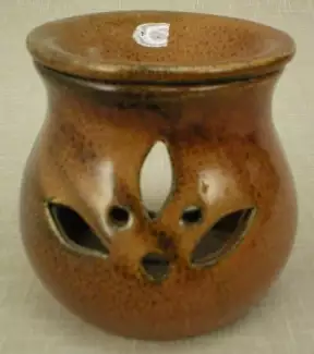 Ozdobná bytová keramika aromalampa dvojdílná