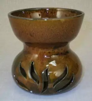 Ozdobná bytová keramika aromalampa vesuv velkoobjem