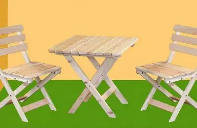 Balkonová souprava stůl + 2 židle Avril