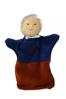 Pohádkový maňásek bez nožiček Babička