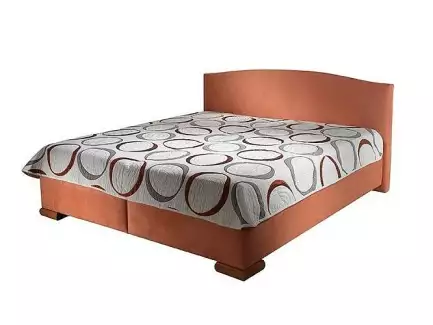 Vysoká komfortní manželská postel Barbora
