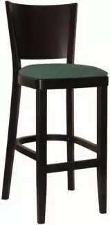 Barová židle v odstínu wenge do jídelny Jan 763363