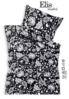 Kvalitní bavlněné povlečení Elis v modré barvě