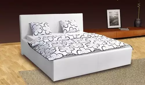 Luxusní manželská postel z Eko kůže BEN