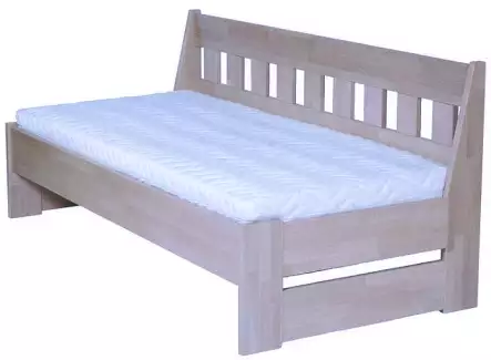 Seniorská postel typ LAVICE jednolůžko bukové Boston