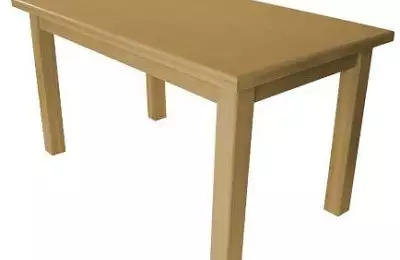Bukový jídelní stůl pevný 140 x 80 cm Roman 