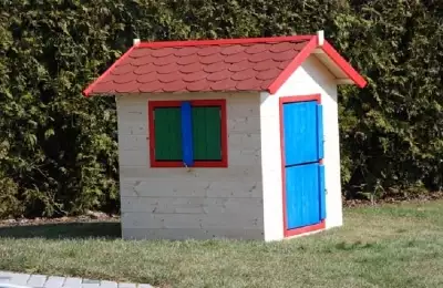 Bytelný dětský domeček na zahradu Jiřík