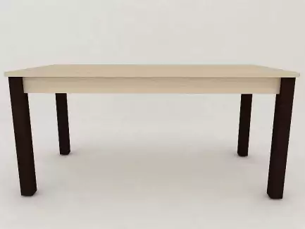 Bytelný jídelní stůl Eva v odstínu wenge + dub nagano