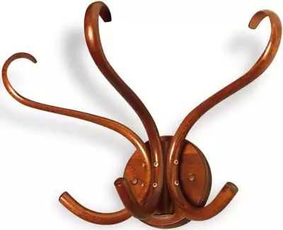 Celodřevěnný nástěnný věšák Petr B