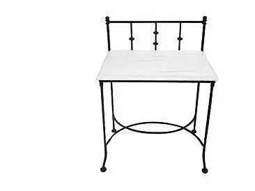 Noční stolek bez zásuvky s jemnými detaily Amélie