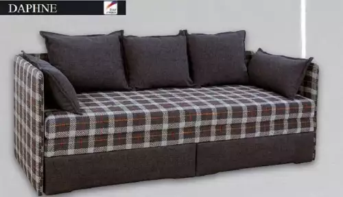 Praktická rozkládací pohovka s úložným prostorem Daphne