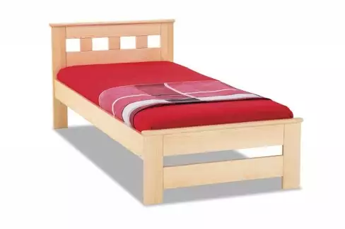Jednolůžková postel z masivu DARIA