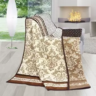 Barevná deka s různými vzory Karmela 150x200 cm