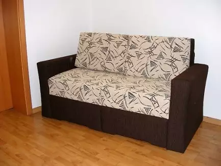 Pohovka dvousedák dvousedačka bez rozkladu s vyšší výškou sedu