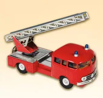 Dětská hračka z potištěného plastu Mercedes MB 335 hasič