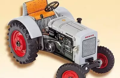 Dětská hračka na klíček Traktor KVP 06