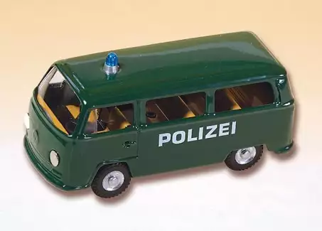 Dětská hračka VW mikrobus policie z roku 1969