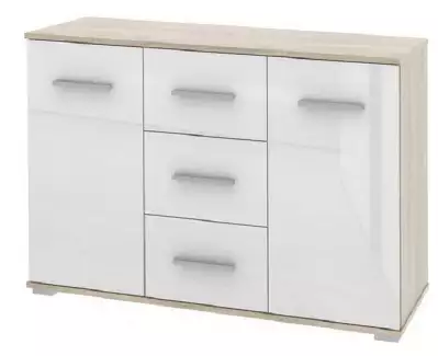 Dětská kombinovaná komoda 3x zásuvka, 2x dveře