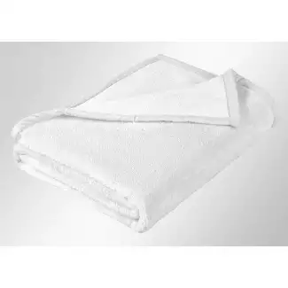 Velmi jemná a hebká dětská micro přikrývka bílá