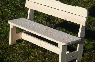 Dětská zahradní lavička dlouhá 100 cm Manka junior