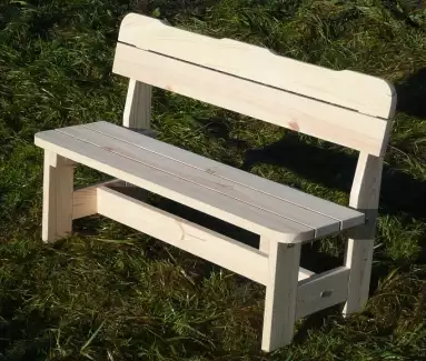 Dětská zahradní lavička dlouhá 100 cm Manka junior