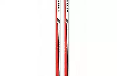Dětské běžecké lyže Cristal 130-170 červené