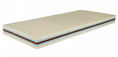   Luxusní zdravotní vrstvená matrace s vrstvou latexu, kokosu a ze studené pěny COLDFOAM©