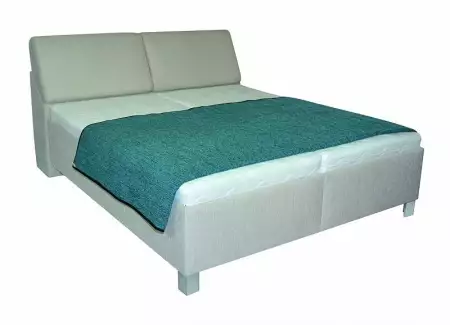 Luxusní čalouněná postel s volně polohovatelným čelem a rošty Dominika